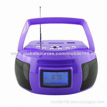 Small boombox speaker
